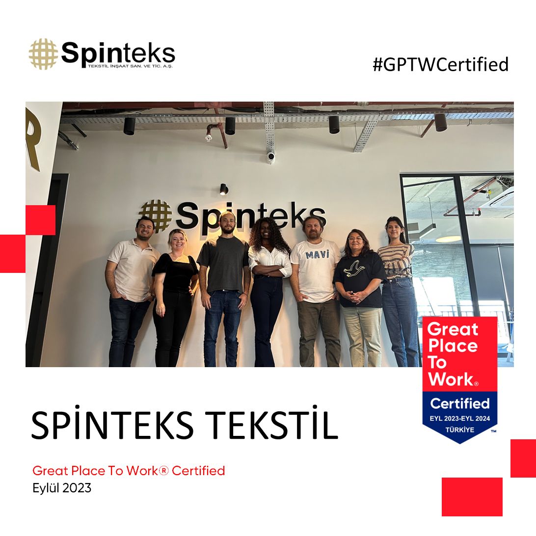 Spinteks artık Great Place To Work ♥️