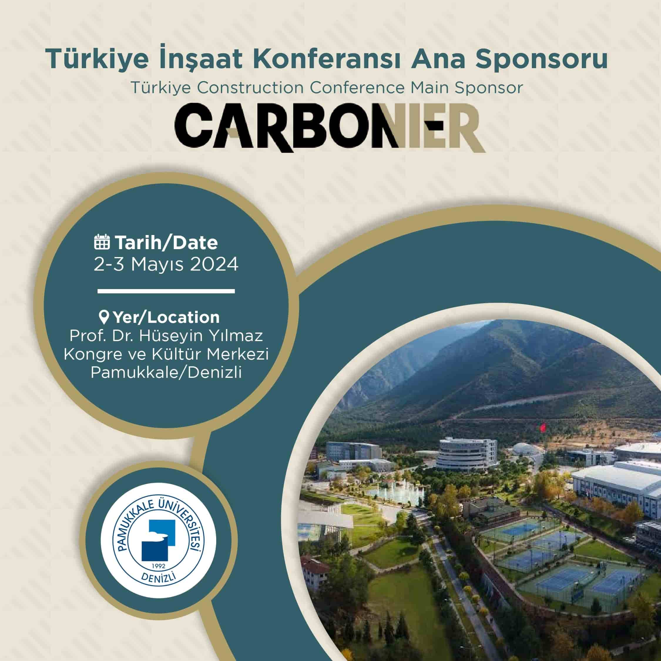 Türkiye İnşaat Konferansı Ana Sponsoru Carbonier